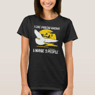 T-shirt Course de pigeon cool pour hommes femmes Pigeon vo