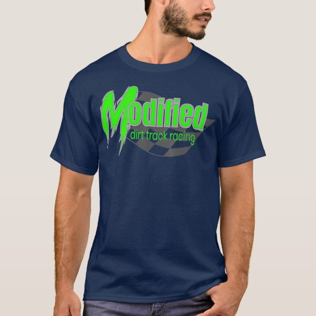 T-shirt Course de piste modifiée (Devant)
