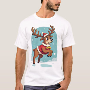 T-shirt Course de renne Boxer