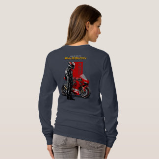 T-shirt Course de Superbike Passion Maximale Graphique de