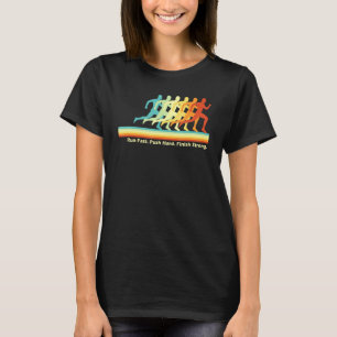 T-shirt Course de terrain Entraîneur Retro Sprint Runner M
