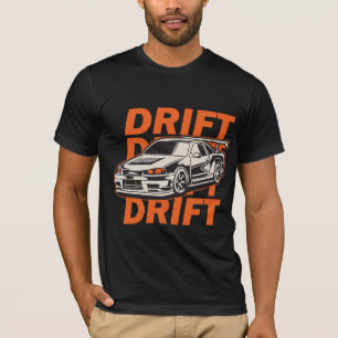 T-shirt Course de voitures drift 