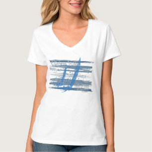 T-shirt Course de yacht au large - Nautique Voilier Océan