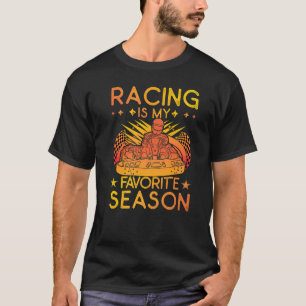 T-shirt Course Est Ma Saison Préférée Go Kart