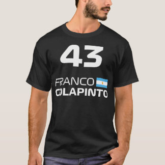T-shirt Course Formule Racing Franco Colapinto