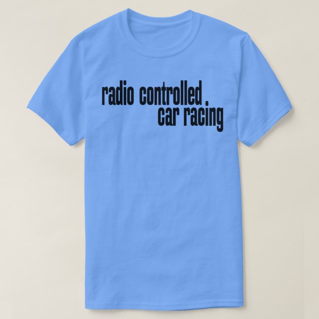 T-shirt Course radio contrôlée (Design devant)