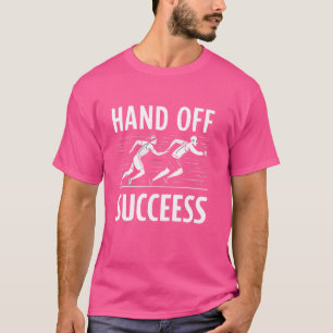 T-shirt Course Relais Course Athlète Piste Et Sprinter De