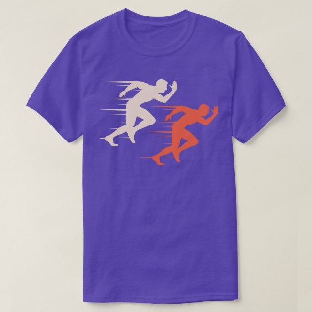 T-shirt Course Sport Marathon Fitness Gift Jogging (Design devant)
