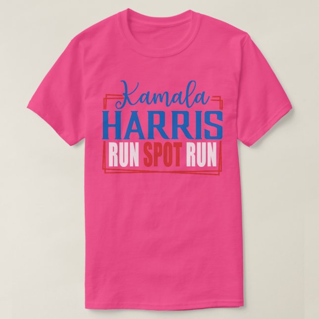 T-shirt course sportive Kamala Walz pour une élection (Design devant)