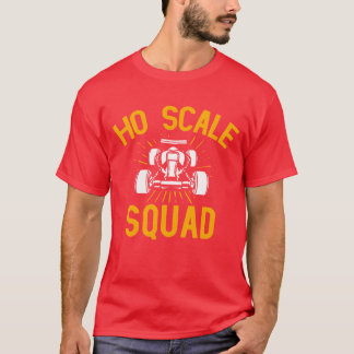 T-shirt Courses de voitures miniatures à crémaillère ami a