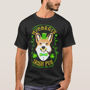 T-shirt court de la Saint-Patrick au pub irlandais