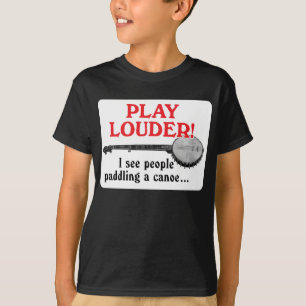 T-shirt court foncé de la douille de l'enfant plu