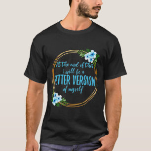 T-shirt courtes affirmations sur les rêves et les objectif