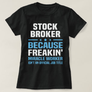 T-shirt Courtier en actions