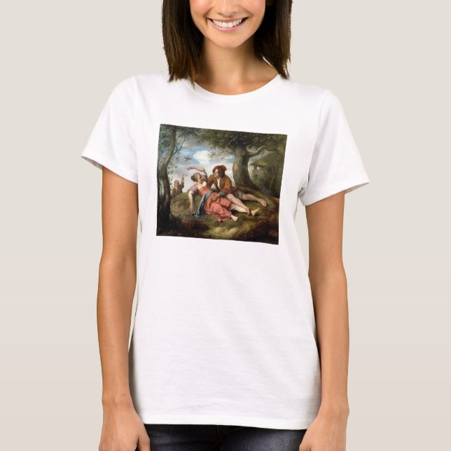 T-shirt Courtoisie rustique (Devant)
