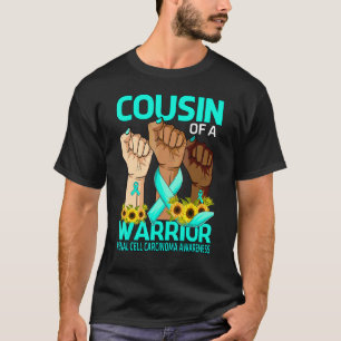 T-shirt Cousin À La Main D'Un Guerrier Cellule Renal Carci