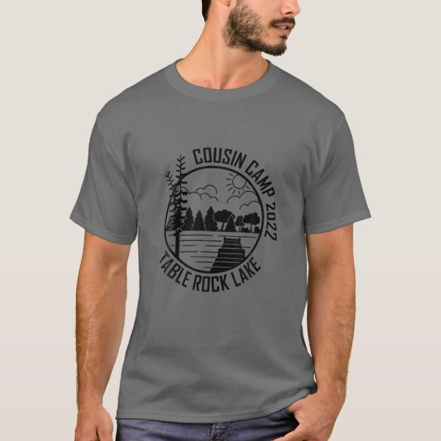 T-shirt Cousin Camp 2022 Table Rock Lake Family Vacation (Devant)