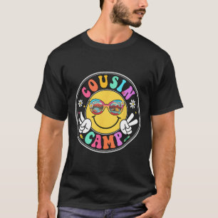 T-shirt Cousin Camp 2025 Drôle Équipage de Camping d'Été F