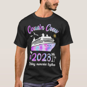 T-shirt Cousin Crew 2023 Tie Dye Cruise Lover