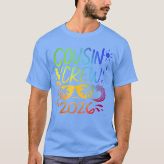 T-shirt Cousin Crew 2026 Making Memories Family Matching V