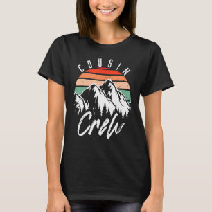 T-shirt Cousin Crew Camping Famille Cousin Matching Boys G