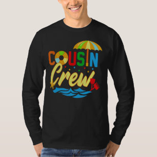 T-shirt Cousin Crew Famille d'été Voyage Famille Correspon