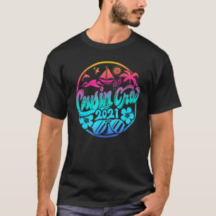 T-shirt Cousin Crew Famille Été Vacances Plage Croisière S