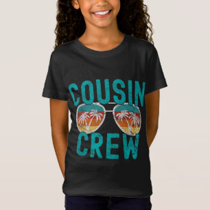 T-Shirt Cousin Crew Famille Vacances Été Plage de vacances