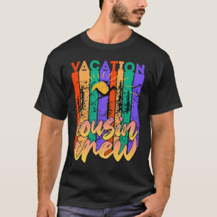 T-shirt Cousin Crew Family Summer Vacances malédiction vin