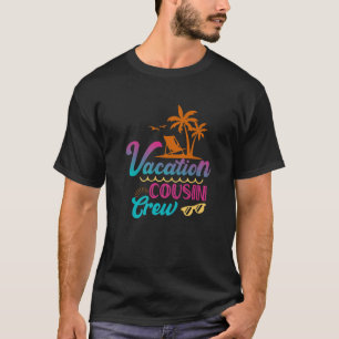 T-shirt Cousin Crew Family Summer Vacances Plage Croisière