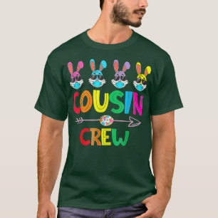 T-shirt Cousin Crew Squad Cute Easter Bunny Rabbits Toddle