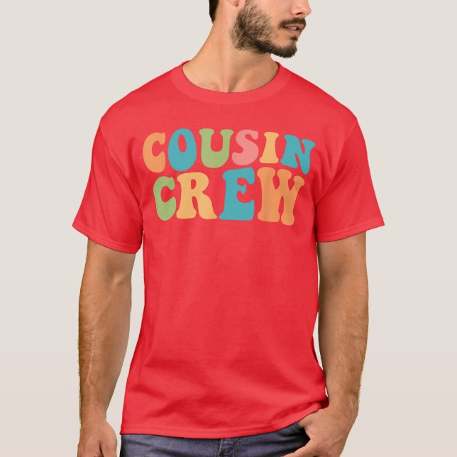 T-shirt Cousin Crew Vacances d'été Famille correspondant C (Devant)