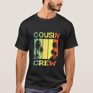 T-shirt Cousin Crew Vacances Famille Vacances d'été Plage