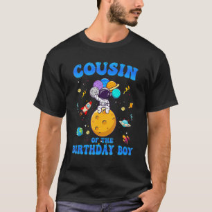 T-shirt Cousin de l'astronaute Birthda