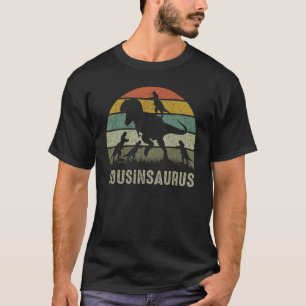 T-shirt Cousin Dinosaur T Rex Cousinsaurus 4 enfants Famil
