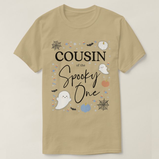 T-shirt Cousin du Éffrayant Un premier anniversaire garçon (Design devant)