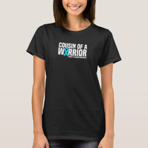 T-shirt Cousin D'Un Guerrier Fragile X Sensibilisation Au 