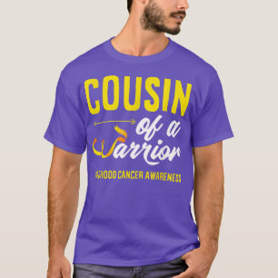 T-shirt Cousin D'Un Guerrier Sensibilisation Au Cancer Che