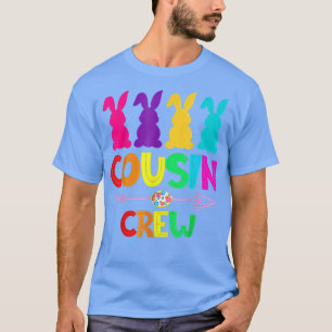 T-shirt Cousin Équipe de Pâques Jour de Pâques Cute Bunny 