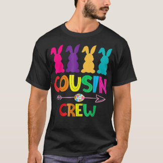 T-shirt Cousin Équipe de Pâques Jour de Pâques Cute Bunny