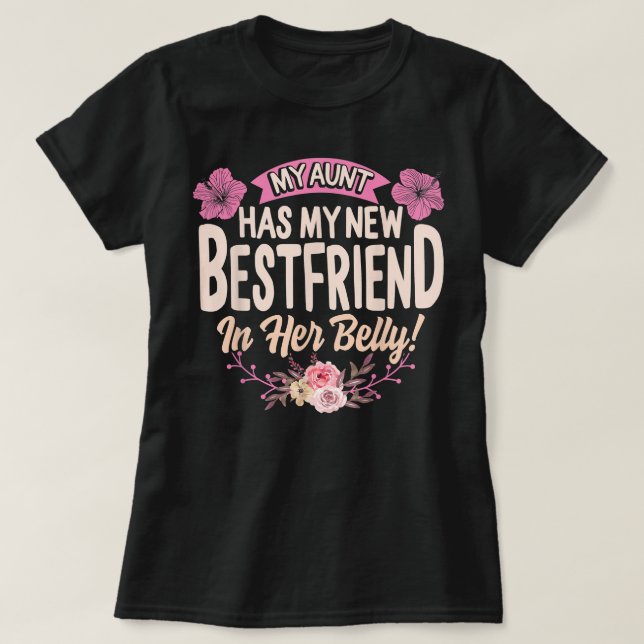 T-shirt Cousin Ma tante a mon nouveau meilleur ami dans so (Design devant)