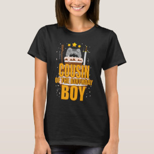 T-shirt Cousin of The Birthday Boy Gamepad B-Day Gamer Par