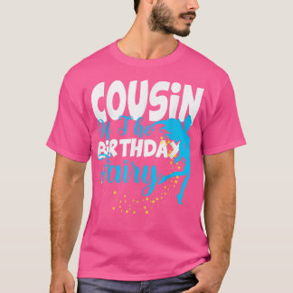 T-shirt Cousin of the Birthday Fairy Imaginaire Birthday S
