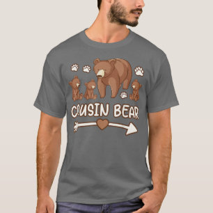 T-shirt cousin ours 3 petits tee - shirt, cousin ours tshi