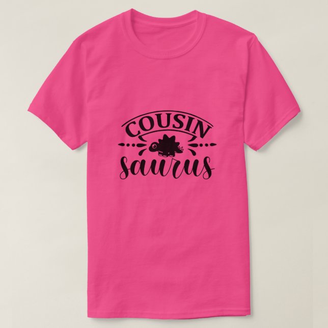 T-shirt Cousin saurus01 (Design devant)