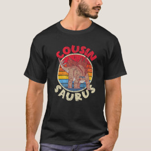 T-shirt Cousin Saurus I Stegosaurus Stenops I Family Match