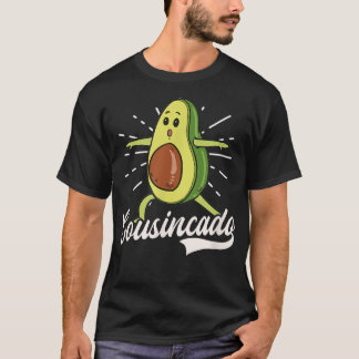 T-shirt Cousincado Avocado Design Cousin Crew