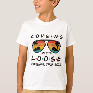 T-shirt Cousins en liberté Voyage des cousins 2025 Match d
