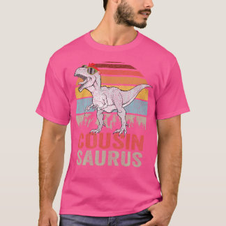 T-shirt Cousinsaurus T Rex Dino Cousin Saurus Dinosaur Gir