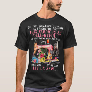T-shirt Cousons Couture Citations Drôles de Courte de Cout